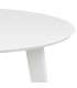 Söögilaud ROXBY, D105xH76cm, valge