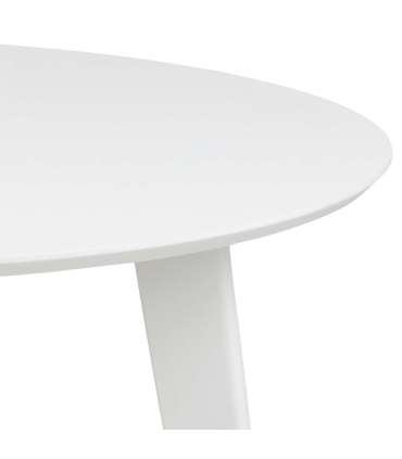 Söögilaud ROXBY, D105xH76cm, valge