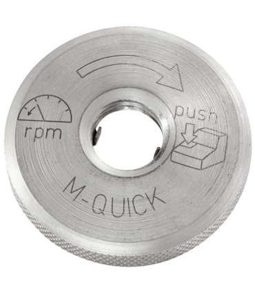Quick kettamutter väikesele turvasiduriga nurklihvijale, M14, Metabo