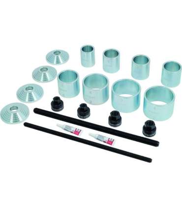 Pukside ja laagrite vahetamise komplekt 20 osa, 34-82mm, KS Tools