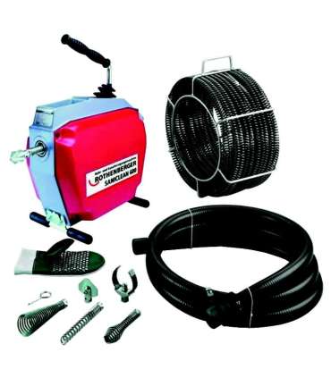 Torupuhastaja -150mm R600 komplekt 22mm spiraalidega, Rothenberger