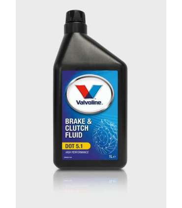 Pidurivedelik Brake & Clutch Fluid DOT 5.1 1L, Valvoline