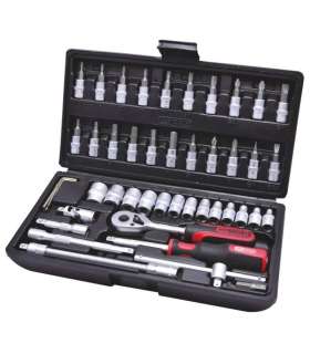 Padrun komplekt 1/4´´ 48-osa CLASSIC, KS Tools