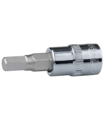 Otsakupadrun CHROME+ 1/4´´ HEX 4mm, KS Tools