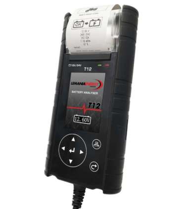 Aku ja generaatori tester T12 12/24V, Lemania