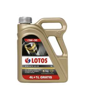 Mootoriõli Synthetic C2+C3 5W30 4+1L, Lotos Oil