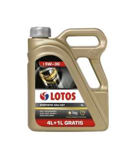 Mootoriõli Lotos Synthetic 504/507 5W30 4+1L, Lotos Oil