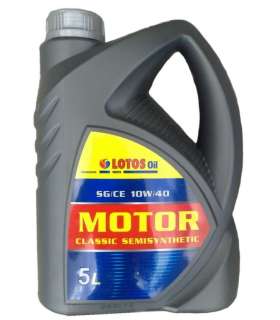 Mootoriõli Motor Classic Semisyntetic 10W40 5L, Lotos Oil