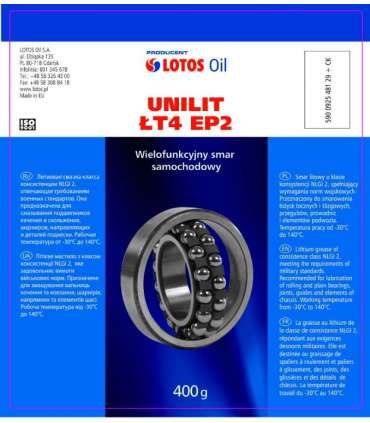 Määre Unilit LT-4 EP-00 17kg, Lotos Oil