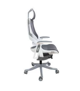 Рабочий стул WAU серый/белый