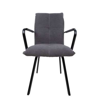 Tool EDDY käetugedega 59x56xH89cm, hall