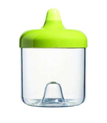 ViceVersa round canister 0.75L green 11211