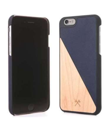 Woodcessories EcoSplit  iPhone 6(s) Maple/blue eco231