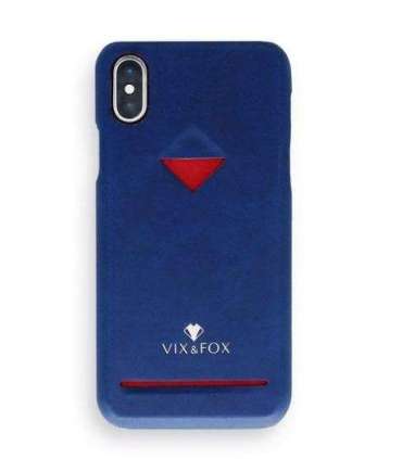 VixFox Card Slot Back Shell for Samsung S9 navy blue