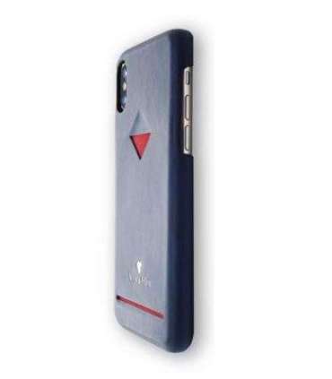 VixFox Card Slot Back Shell for Samsung S9 navy blue