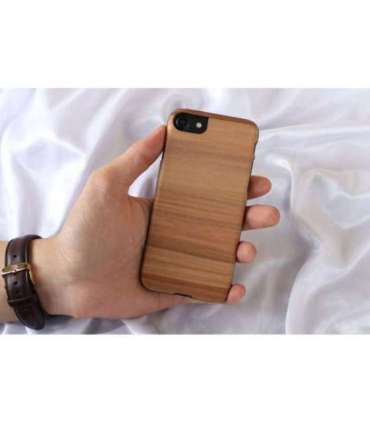 MAN&WOOD case for iPhone 7/8 cappuccino black