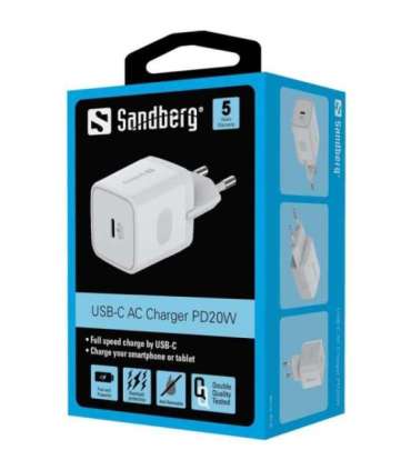 Sandberg 441-42 USB-C AC Charger PD20W