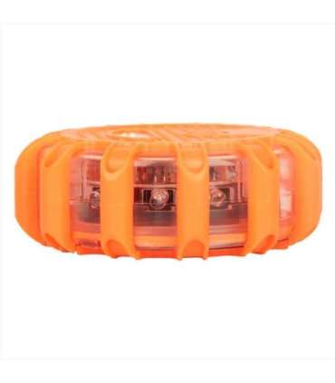 Tellur Basic LED emergency signal and flashlight, 3 x AAA, magnetic, orange