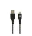 Tellur Green Data cable USB to Type-C 3A 1m nylon black