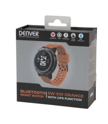 Denver SW-510 black+orange strap