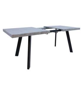 Обеденный стол BRIGIT 159 / 198x84,5x77см бетон