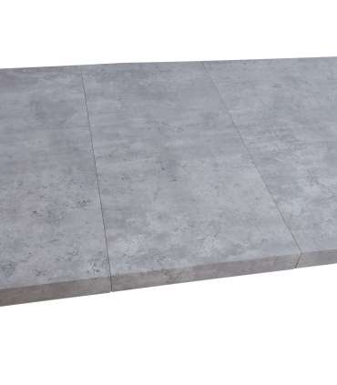 Обеденный стол BRIGIT 159 / 198x84,5x77см бетон