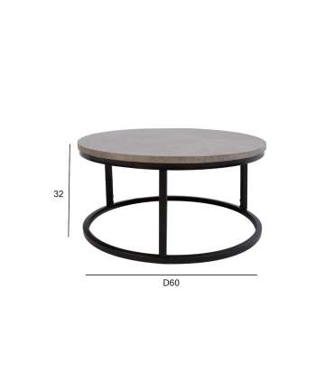 Diivanilaud BRITE D60xH32cm, hall