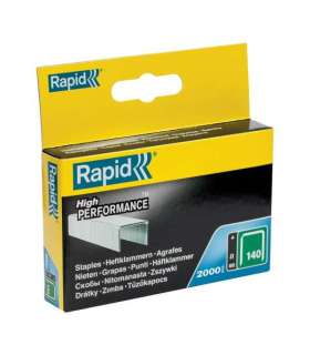 Klambrid 140/8 2000tk 10,6x1,3mm, roheline, pappkarbis, Rapid