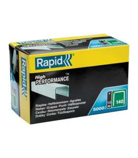 Klambrid 140/10 5000tk, roheline, pappkarbis, Rapid