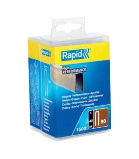 Klambrid 90/40 1500tk, plastkarbis, Rapid