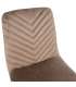 Стул BRIE, бежевый бархат