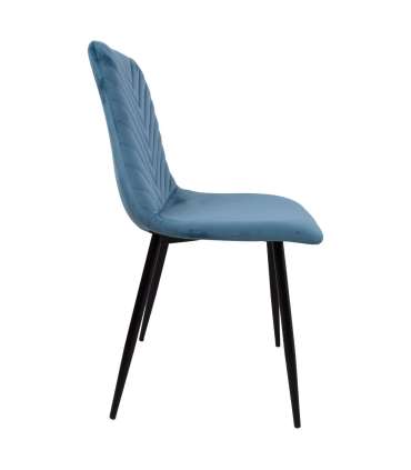 Tool BRIE 45x53xH89cm, sinine samet