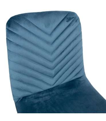 Tool BRIE 45x53xH89cm, sinine samet