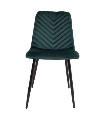 Стул BRIE, темно-зеленый бархат