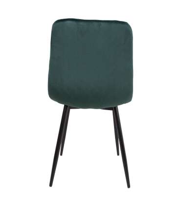 Стул BRIE, темно-зеленый бархат