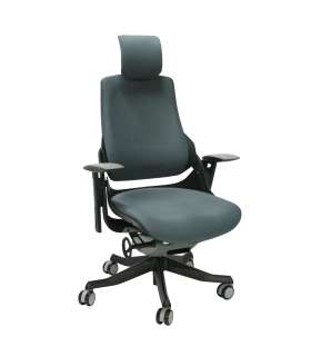 Рабочий стул WAU серый/черный