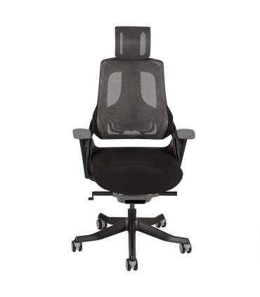 Рабочий стул WAU черный/серый