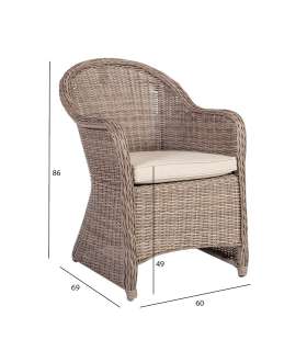 Стул TOSCANA, бежевый