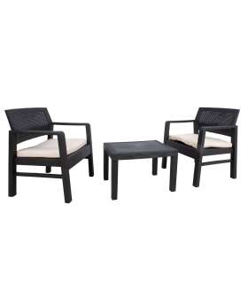 Комплект садовой мебели KRAKA стол, 2 стула