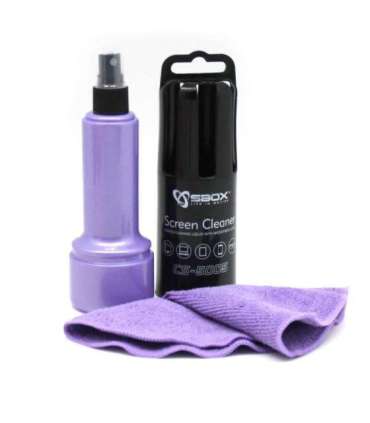 Sbox CS-5005U Screen Cleaner 150ml  purple