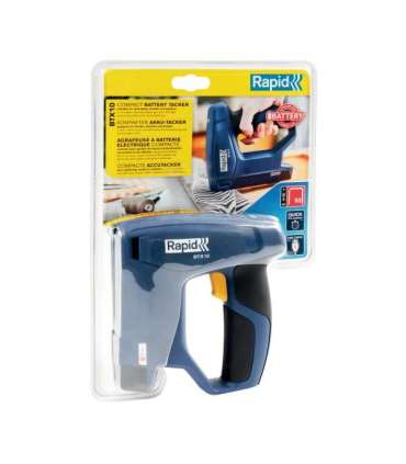 Klambripüstol BTX10, punane klamber, USB laetav, 4-10mm, Rapid