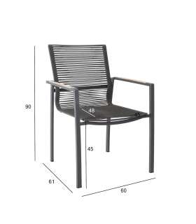 Tool MONTANA 60x61xH90cm, hall