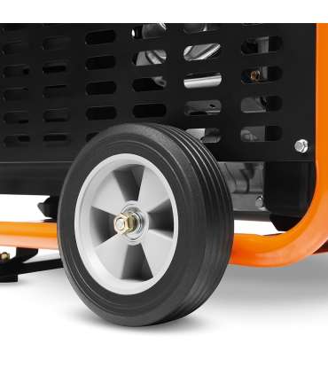 Daewoo GDA 8500E-3 engine-generator 7000 W 30 L Petrol Black, Orange