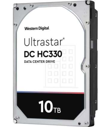 HDD|WESTERN DIGITAL ULTRASTAR|Ultrastar DC HC330|WUS721010ALE6L4|10TB|SATA|256 MB|7200 rpm|3,5"|0B42266