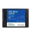 SSD|WESTERN DIGITAL|Blue SA510|250GB|SATA 3.0|Write speed 440 MBytes/sec|Read speed 555 MBytes/sec|2,5"|TBW 100 TB|MTBF 1750000