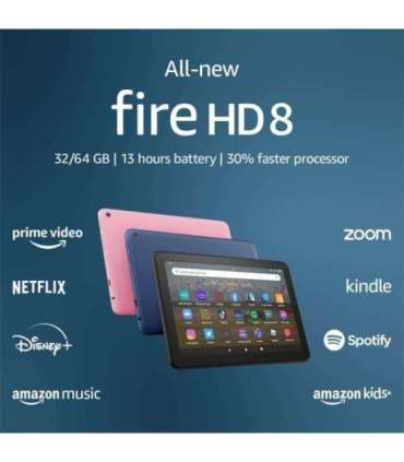 Amazon Fire HD8 32GB (2022) Denim