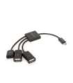 CABLE USB OTG 2AF +MICRO BF TO/MICRO BM UHB-OTG-02 GEMBIRD