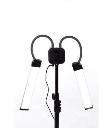 Dual-sided LED lamp for making photo and video 2x20W SH-LED-007)