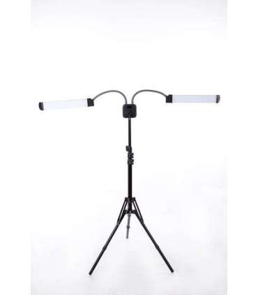 Dual-sided LED lamp for making photo and video 2x20W SH-LED-007)