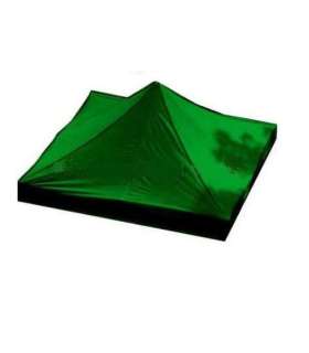 Canopy roof cover 2 x 2 m (dark green colour, fabric density 160 g/m2)